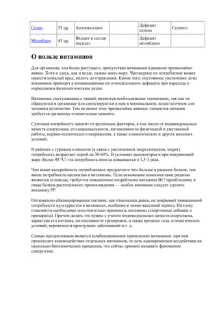 Витамины Краткий Реферат Витамины Краткий Реферат